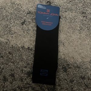 Tommy John NWT Performance Dress Sock Black